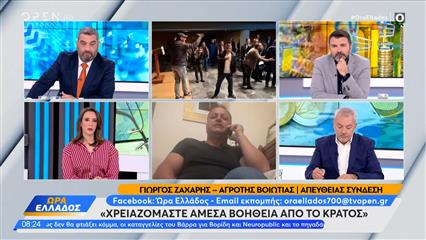 Αγρότης Βοιωτίας: «Χρειαζόμαστε άμεσα βοήθεια από το κράτος»