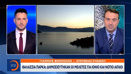 Θαλάσσια πάρκα: Δημοσιεύτηκαν οι μελέτες για Ιόνιο και νότιο Αιγαίο