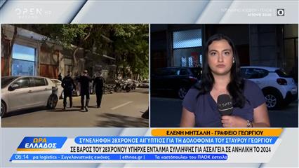Συνελήφθη 28χρονος Αιγύπτιος για τη δολοφονία του Σταύρου Γεωργίου