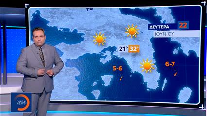 Καιρός 22/06/26: Τα μελτέμια κυριαρχούν και σήμερα