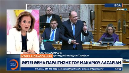 Ντόρα Μπακογιάννη: «Ο Μακάριος Λαζαρίδης θα έπρεπε να έχει διευκολύνει τον πρωθυπουργό και το κόμμα»