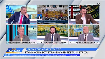 Πολιτική αντιπαράθεση Σδούκου, Παππά και Μπάρκα για τις ραγδαίες πολιτικές εξελίξεις
