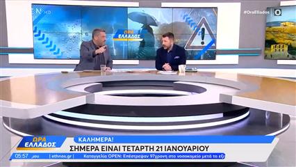 Ώρα Ελλάδος 21/01/26