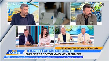 Οι αυξήσεις στις τιμές της ηλεκτρικής ενέργειας απο τον Μαϊο μέχρι σήμερα
