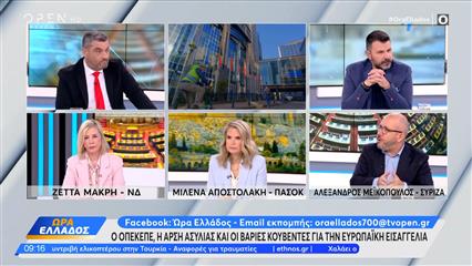 Πολιτική αντιπαράθεση Μακρή, Αποστολάκη και Μεικόπουλου για ΟΠΕΚΕΠΕ