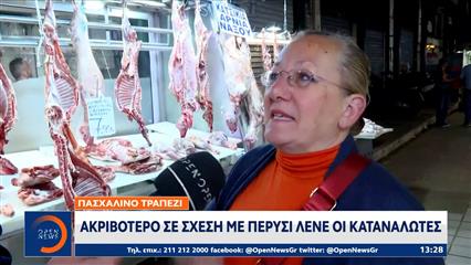 Πασχαλινό τραπέζι: Αισθητά ακριβότερο σύμφωνα με το ινστιτούτο εμπορίου