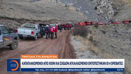 Φωκίδα: Τραγικό τέλος για τους ορειβάτες – Εντοπίστηκαν θαμμένοι στο χιόνι