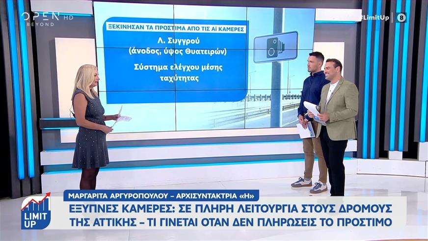 Έξυπνες κάμερες: Σε πλήρη λειτουργία στους δρόμους της Αττικής