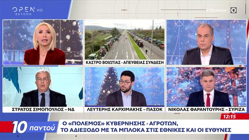 Κόντρα κυβέρνησης-αγροτών για ασφαλή κυκλοφορία