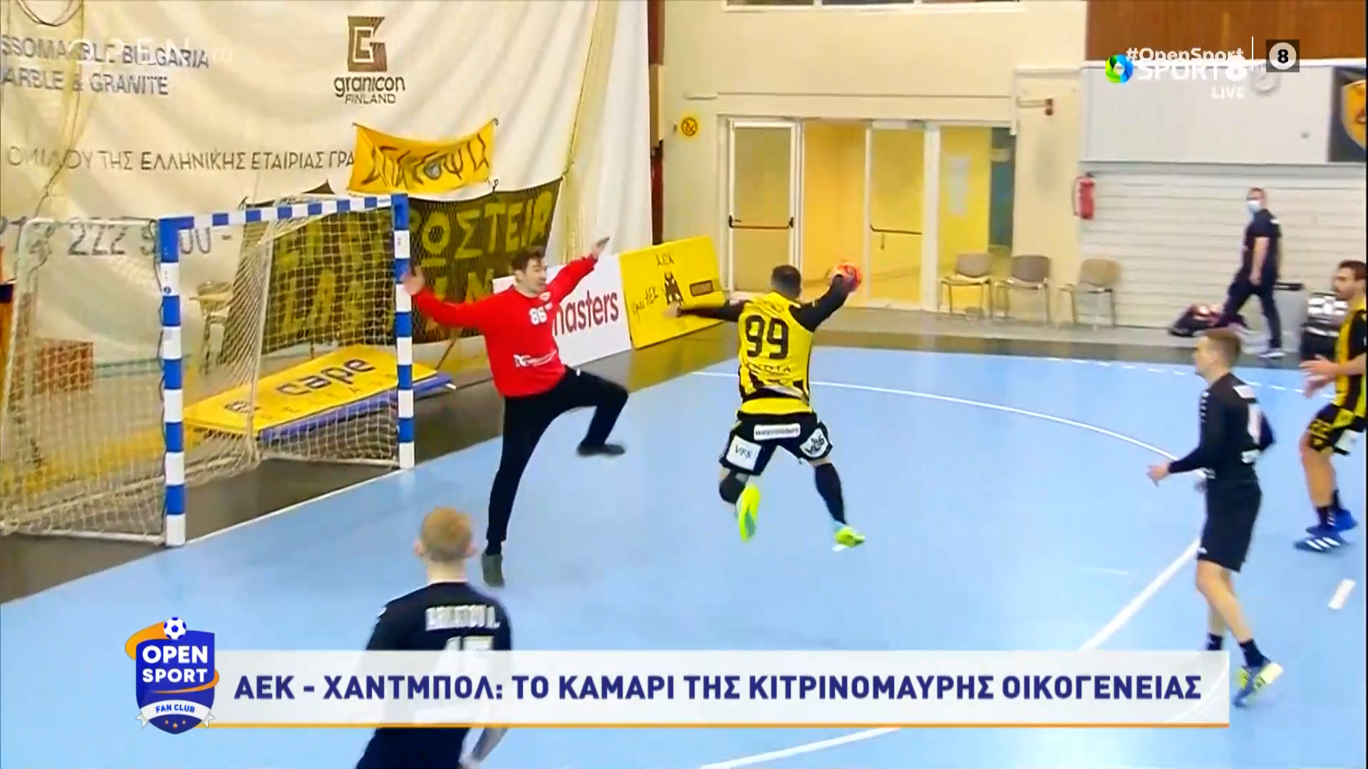 Aek Xantmpol To Kamari Ths Kitrinomayrhs Oikogeneias Open Tv